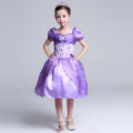 Meninas do bebê roupa dos desenhos animados filme personagem de conto de fadas vestidos para crianças western halloween vestuário trajes vestidos de princesa